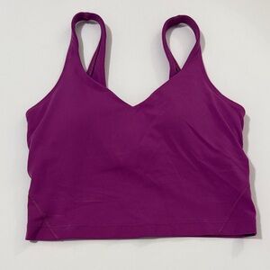 Lululemon Vivid Plum Align Tank - Size 6